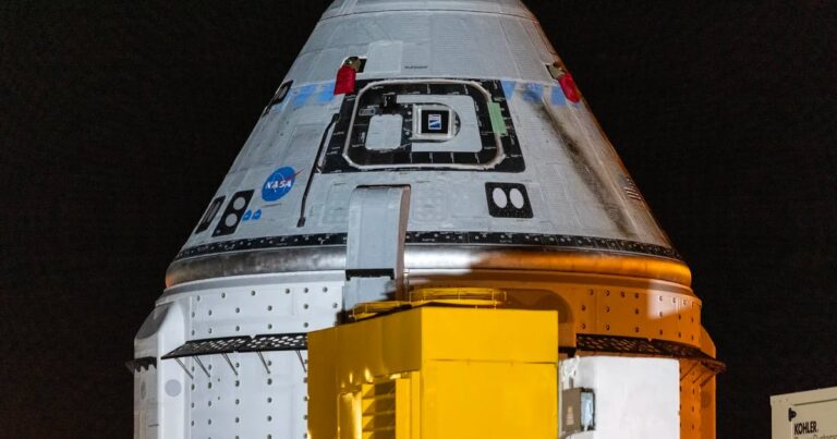 La Starliner de Boeing está lista para su histórico primer vuelo tripulado a la Estación Espacial Internacional