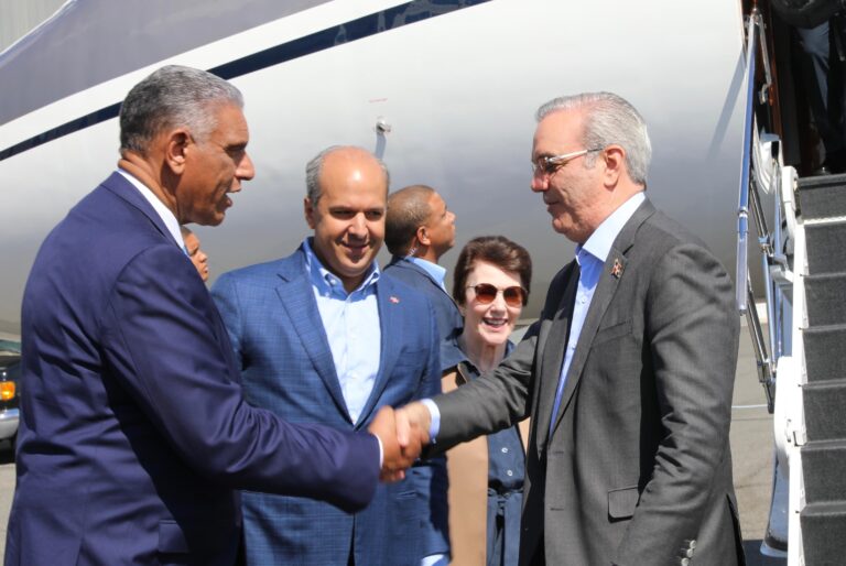 Presidente Abinader llega a Nueva York para participar en la ONU