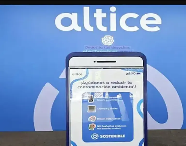 Altice lanza programa para reciclar móviles y cables en desuso
