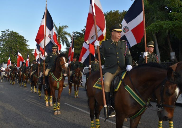Desfile ecuestre para celebrar el legado de Juan Pablo Duarte
