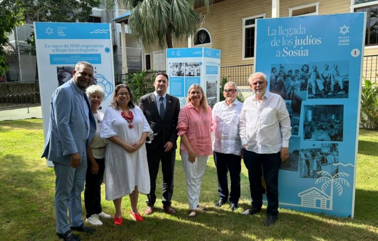 Exposición en Sosúa destaca la llegada y el legado de refugiados judíos en República Dominicana