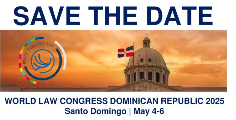 IA, desinformación y medio ambiente se discutirán en el Congreso Mundial de Derecho en Santo Domingo 2025