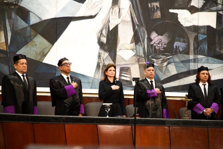 Vicepresidenta Raquel Peña participa en rendición de cuentas del Poder Judicial, por la celebración de su día nacional