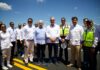 Presidente Abinader supervisa avances en la construcción de circunvalación en Baní