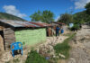 Las casas y las carreteras locales fueron destruidas por lluvias en Bahoruco.