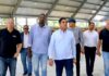 Ministro Kelvin Cruz supervisa trabajos del Centro Deportivo y Cultural Ozama