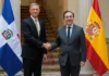 España reafirma fuertes lazos con la República Dominicana