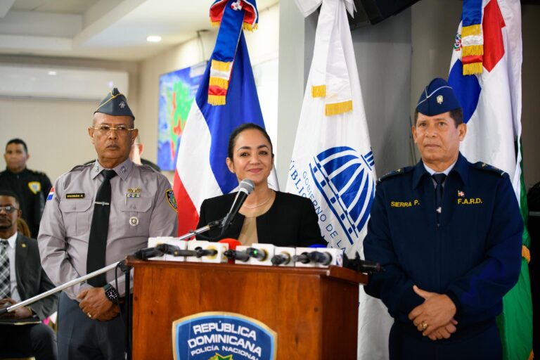Ministra Faride Raful destaca baja histórica de homicidios y rol de RD como sede de la profesionalización policial