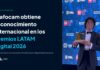 INAFOCAM obtiene reconocimiento internacional en los Premios Latam Digital 2026