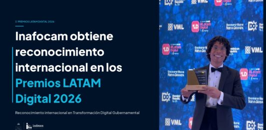INAFOCAM obtiene reconocimiento internacional en los Premios Latam Digital 2026
