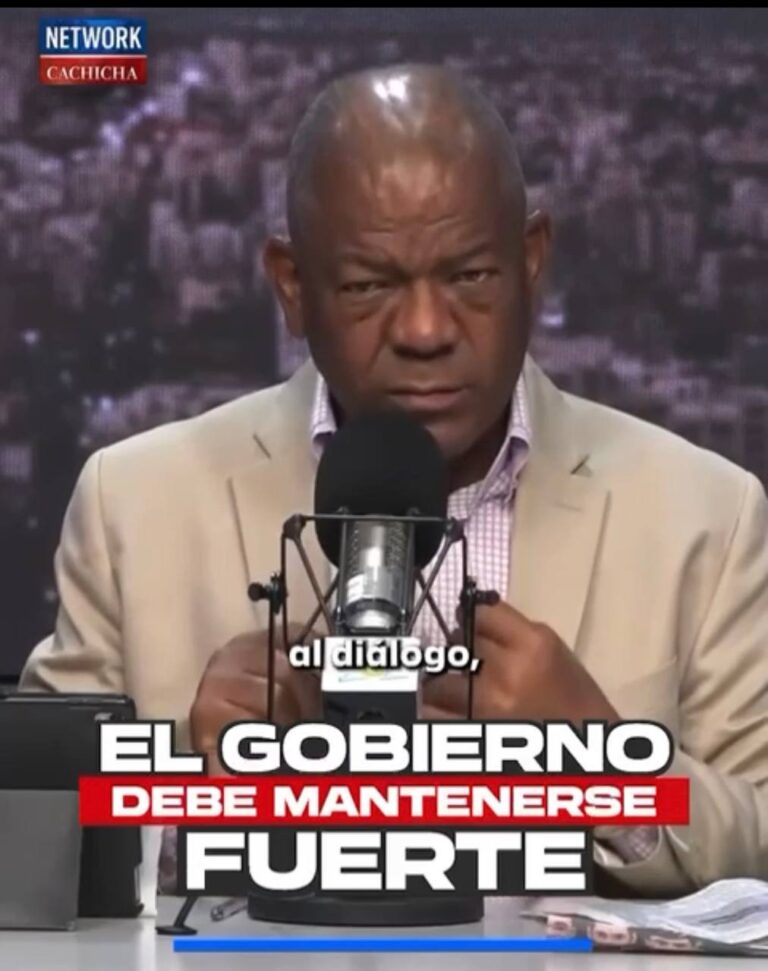 Julio Martínez Pozo exhorta al Gobierno mantenerse fuerte y abierto al diálogo y la concertación