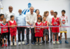Presidente Abinader inaugura el techado del Centro Educacional Santo Cura de Ars (Cescar) para impulsar el deporte y la formación integral de más de 1,500 estudiantes en Capotillo