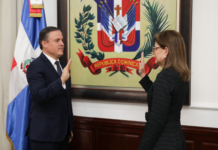 Vicepresidenta Raquel Peña juramenta a Jean Luis Rodríguez como nuevo ministro de Vivienda
