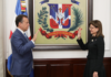 La vicepresidenta Raquel Peña juramenta a Víctor Bisonó como nuevo ministro de Relaciones Exteriores