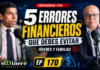 5 errores que cometen jóvenes y familias con su dinero