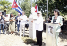 Conflicto por un busto de José Martí ubicado por el régimen de Cuba en la cuna de los Castro
