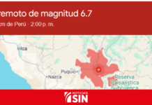 Perú no reporta daños hasta ahora tras terrremoto de 7.2