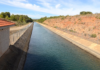 La Guardia Civil va a empezar a multar a los ciclistas que circulen junto al canal del Tajo-Segura en La Roda