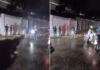 VIDEO: una mujer y su hijo desaparecieron al caer en una alcantarilla durante las lluvias en Caracas