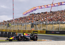 Bandera roja tras accidente de Max Verstappen en la primera vuelta