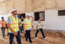 Ministro Jean Luis Rodríguez supervisa construcción del Hospital Traumatológico de San Cristóbal