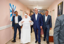 Presidente Abinader visita Hogar de Ancianos San Francisco de Asís tras remozamiento de seis áreas para mejorar la calidad de vida de los residentes