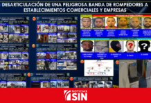 Policía desmantela estructura criminal dedicada a robos mediante roturas en comercios