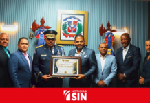 Cámara de Comercio y Empresarial de Santo Domingo Norte reconoce labor del general Miguel Ángel Peña Vásquez