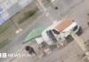 El video que muestra cómo un dron ruso persigue a un vendedor ambulante ucraniano en un ataque conocido como "safari humano"