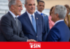 Presidente Abinader recibe en el Palacio Nacional al presidente de Honduras Nasry Asfura Zablah