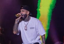 Nicky Jam celebra sus raíces dominicanas durante concierto en el Óvalo de la Feria Ganadera