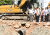 Director de la Caasd supervisa avance de trabajos en cañada Juan Valdez y Los Girasoles en el DN