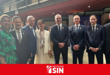 Presidente Luis Abinader participa en transmisión de mando presidencial de Colombia