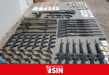 Incautan 109 armas y drogas en operativos de barahona