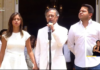 Gustavo Petro salió de la Casa de Nariño junto a Antonella y a su hijo adoptivo, Nicolás Alcocer