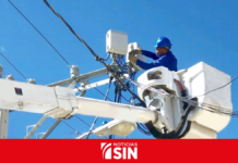 Edesur restablece servicio eléctrico en el kilómetro 13 de la carretera Sánchez