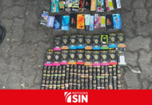 DNCD intercepta 100 vapers llenos de un líquido presumiblemente marihuana
