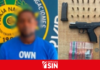 PN recibe detenido por la Fuerza de Tarea Conjunta por porte ilegal de arma de fuego y motocicletas de alto cilindraje en Barahona
