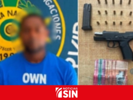 PN recibe detenido por la Fuerza de Tarea Conjunta por porte ilegal de arma de fuego y motocicletas de alto cilindraje en Barahona