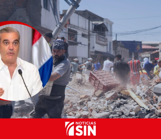 Abinader expresa solidaridad con Colombia tras terremoto