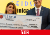 LEIDSA entrega 27 millones dominicana residente en España ganadora del Loto