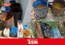 Policía Nacional desmantela fábrica clandestina de bebidas alcohólicas adulteradas y recupera motocicleta sustraída en Barahona