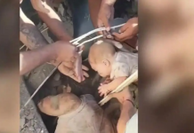 Así fue el momento en que rescataron a un bebé con vida de entre los escombros en Cali, Colombia
