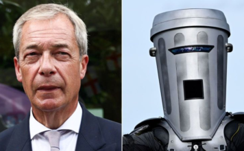Nigel Farage gana unas elecciones en las que su principal rival era un cubo de basura