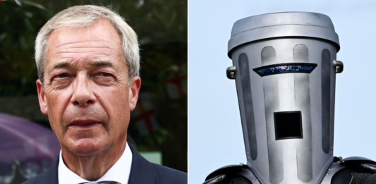 Nigel Farage gana unas elecciones en las que su principal rival era un cubo de basura