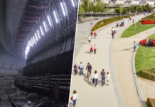 Hace 20 años, Madrid se inventó un parque espectacular sobre la M-30. Ahora necesita invertir 400 millones para que no se caiga a cachos