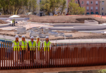 Madrid se ha empeñado en levantar un gigantesco parque encima de la M-30: con 16.370 metros cuadrados de jardín, ya está al 70%