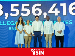 RD supera los 8.5 millones de visitantes en los primeros ocho meses de 2026