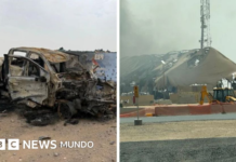 Las imágenes que revelan la destrucción causada por Irán en instalaciones militares de EE.UU.