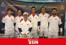 República Dominicana define orden de partidos ante Egipto en Copa Davis